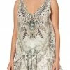 Camilla EBoutique (US) HIGH LOW CROSS OVERLAY TOP DAINTREE DREAMING