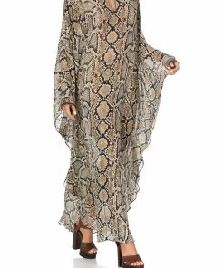 Camilla EBoutique (US) KAFTAN WITH HIGH COLLAR STAND KAKADU BOO