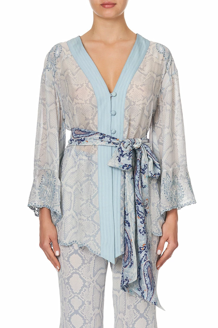 Camilla EBoutique (US) Up To 40% Off KIMONO WITH SHOULDER INSERTS BUSH DIAMOND