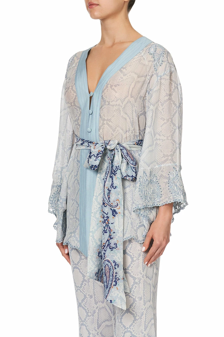 Camilla EBoutique (US) Up To 40% Off KIMONO WITH SHOULDER INSERTS BUSH DIAMOND