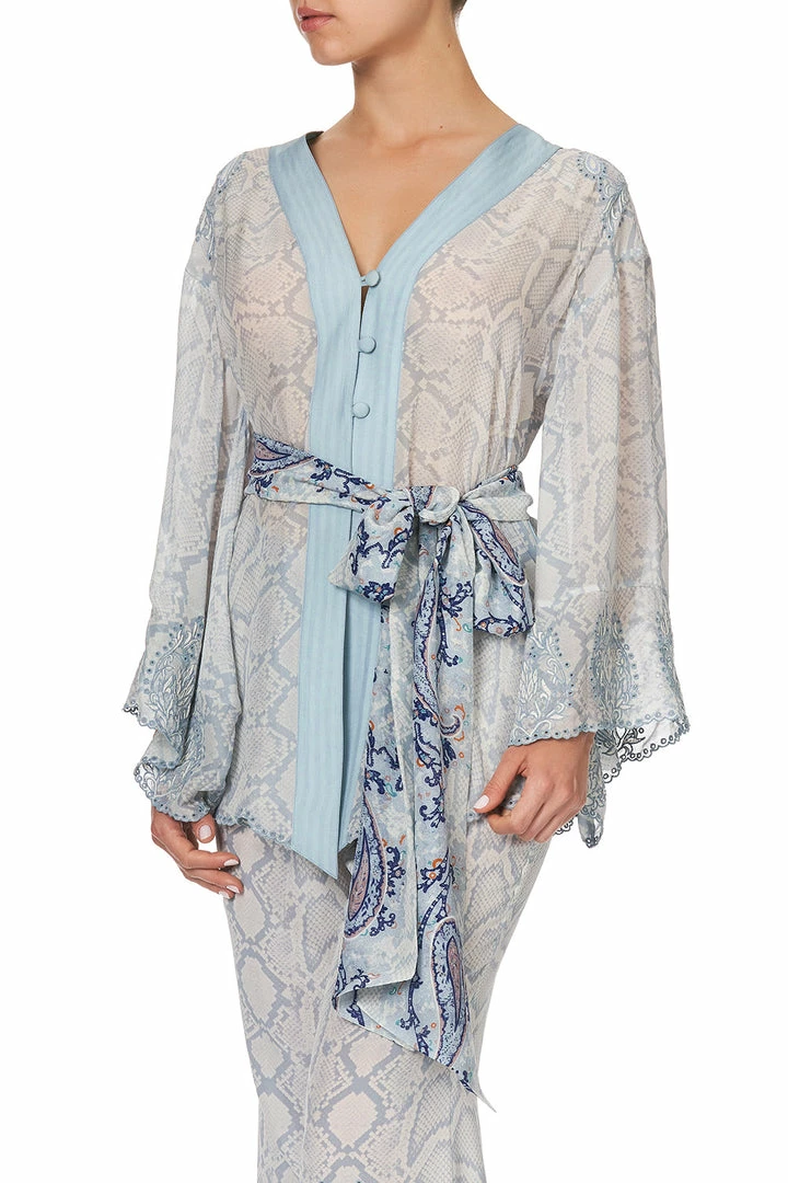 Camilla EBoutique (US) Up To 40% Off KIMONO WITH SHOULDER INSERTS BUSH DIAMOND