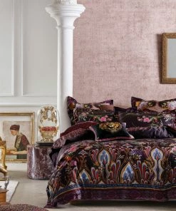 Camilla EBoutique (US) QUEEN BED QUILT COVER SET WILD FLOWER