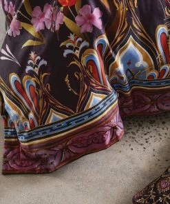 Camilla EBoutique (US) QUEEN BED QUILT COVER SET WILD FLOWER