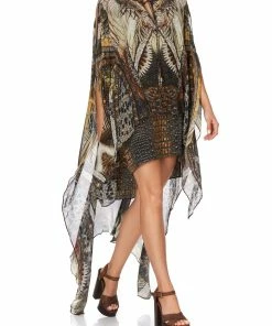 Camilla EBoutique (US) LONG SHEER OVERLAY DRESS KAKADU CALLING