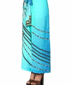 Camilla EBoutique (US) LOUNGE TROUSER WITH TIE WAIST MARINE QUEEN Up To 30% Off