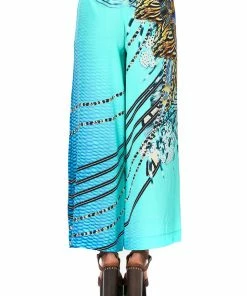 Camilla EBoutique (US) LOUNGE TROUSER WITH TIE WAIST MARINE QUEEN Up To 30% Off