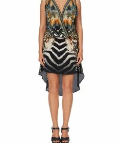 Camilla EBoutique (US) CROSS OVER DRESS WITH LONG BACK LOST PARADISE