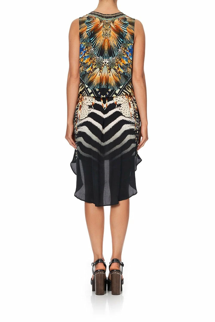 Camilla EBoutique (US) CROSS OVER DRESS WITH LONG BACK LOST PARADISE