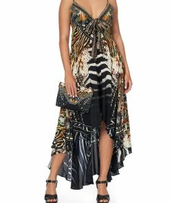 Camilla EBoutique (US) TIE DETAIL HIGH LOW DRESS LOST PARADISE Up To 30% Off