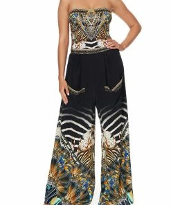 Camilla EBoutique (US) LACE UP BANDEAU ONE PIECE LOST PARADISE Up To 30% Off