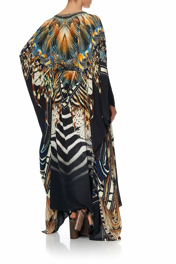 Camilla EBoutique (US) Up To 30% Off SPLIT HEM LACE UP KAFTAN LOST PARADISE