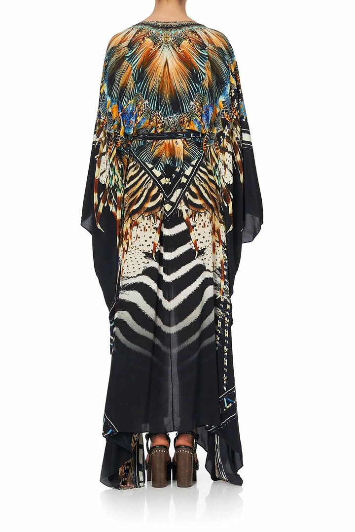 Camilla EBoutique (US) Up To 30% Off SPLIT HEM LACE UP KAFTAN LOST PARADISE