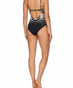 Camilla EBoutique (US) Up To 30% Off V NECK UNDERWIRE ONE PIECE LOST PARADISE