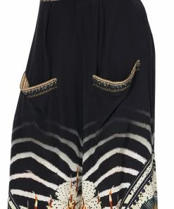 Camilla EBoutique (US) WIDE LEG TROUSER WITH FRONT POCKETS LOST PARADISE Up To 40% Off