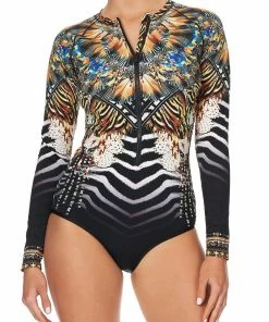 Camilla EBoutique (US) ZIP FRONT PADDLESUIT LOST PARADISE