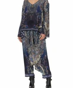 Camilla EBoutique (US) V NECK A-LINE BLOUSE FESTIVAL EXPRESS Up To 30% Off