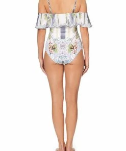 Camilla EBoutique (US) Up To 30% Off OFF SHOULDER FRILL ONE PIECE BEACH SHACK