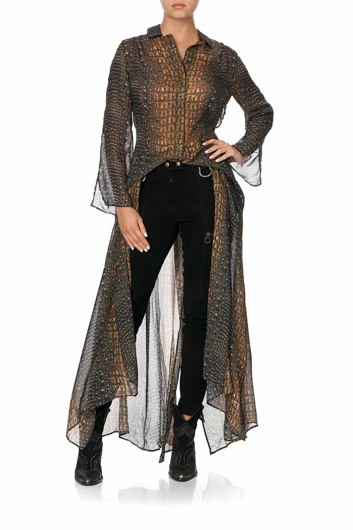 Camilla EBoutique (US) Up To 50% Off PRINTED TRENCH CROCODILE ROCK