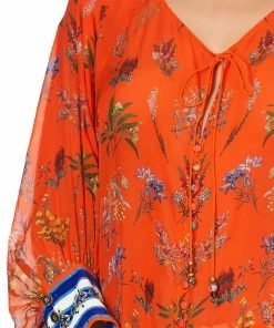 Camilla EBoutique (US) Up To 30% Off RAGLAN SLEEVE BUTTON UP TOP GONE COAST