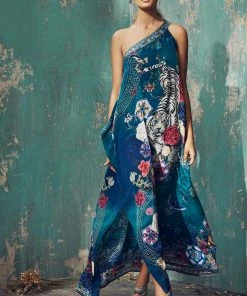 Camilla EBoutique (US) Up To 40% Off ONE SHOULDER KAFTAN WITH NECKBAND LUNAR GAZING