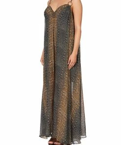 Camilla EBoutique (US) Up To 50% Off RING DETAIL STRAP DRESS CROCODILE ROCK