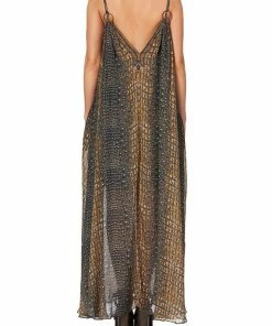 Camilla EBoutique (US) Up To 50% Off RING DETAIL STRAP DRESS CROCODILE ROCK