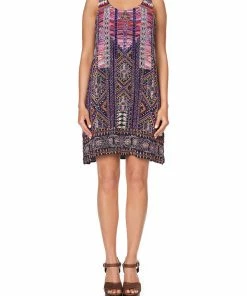 Camilla EBoutique (US) Up To 50% Off ROUND NECK A-LINE DRESS MINA MINA