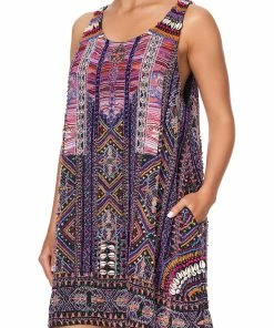 Camilla EBoutique (US) Up To 50% Off ROUND NECK A-LINE DRESS MINA MINA