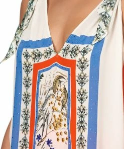 Camilla EBoutique (US) SCARF TIE TOP GONE COAST Up To 50% Off