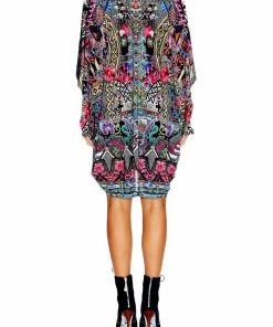 Camilla EBoutique (US) BAT SLEEVE DRESS BELLS AT DUSK Resort