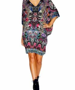 Camilla EBoutique (US) BAT SLEEVE DRESS BELLS AT DUSK Resort