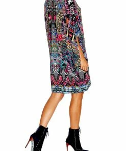Camilla EBoutique (US) BAT SLEEVE DRESS BELLS AT DUSK Resort