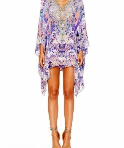 Camilla EBoutique (US) SPLIT SHOULDER SHORT KAFTAN STILL LIFE Resort