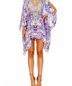 Camilla EBoutique (US) SPLIT SHOULDER SHORT KAFTAN STILL LIFE Resort