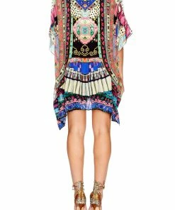 Camilla EBoutique (US) SHORT LACE UP KAFTAN ABOUT A GIRL Resort