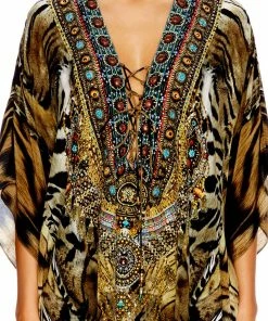 Camilla EBoutique (US) SHORT LACE UP KAFTAN GIVEN TO THE WILD