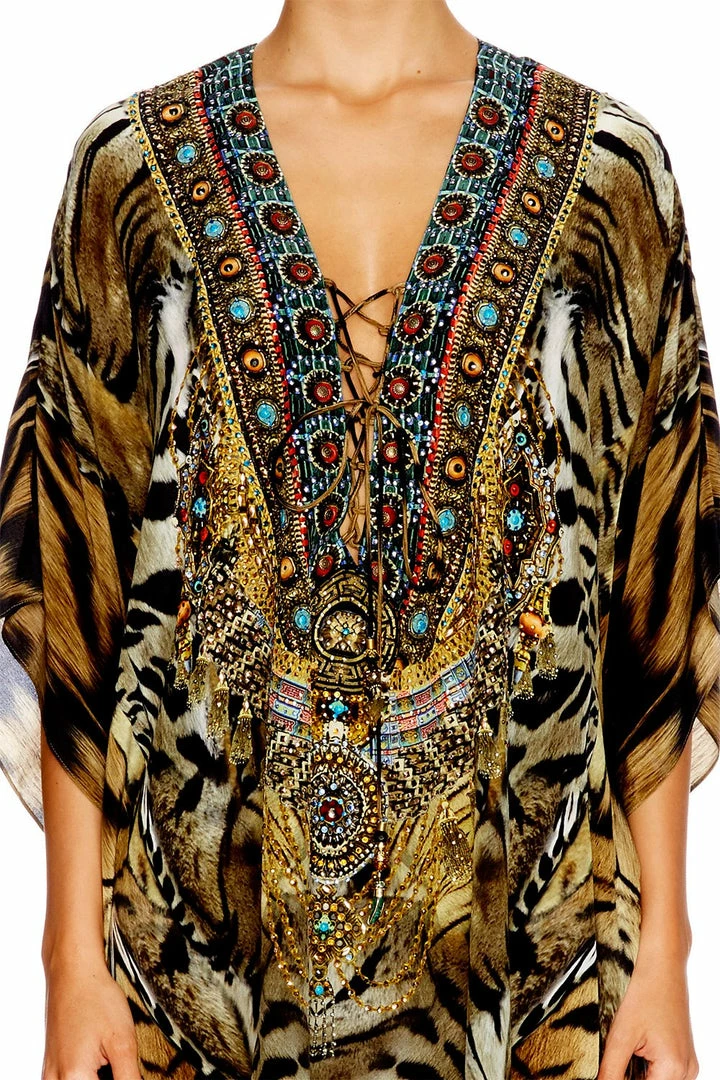 Camilla EBoutique (US) SHORT LACE UP KAFTAN GIVEN TO THE WILD