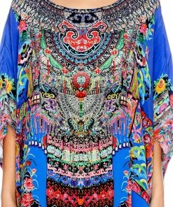 Camilla EBoutique (US) SHORT ROUND NECK KAFTAN PRETTY PRECESSION Resort