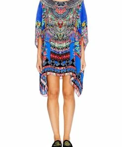 Camilla EBoutique (US) SHORT ROUND NECK KAFTAN PRETTY PRECESSION Resort