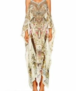 Camilla EBoutique (US) SHOESTRING STRAP KAFTAN GIRL IN THE GARDEN