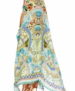 Camilla EBoutique (US) SPLIT FRONT AND SLEEVE KAFTAN SIGN OF PEACE