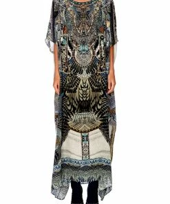 Camilla EBoutique (US) Resort ROUND NECK KAFTAN GIRL ON THE WING