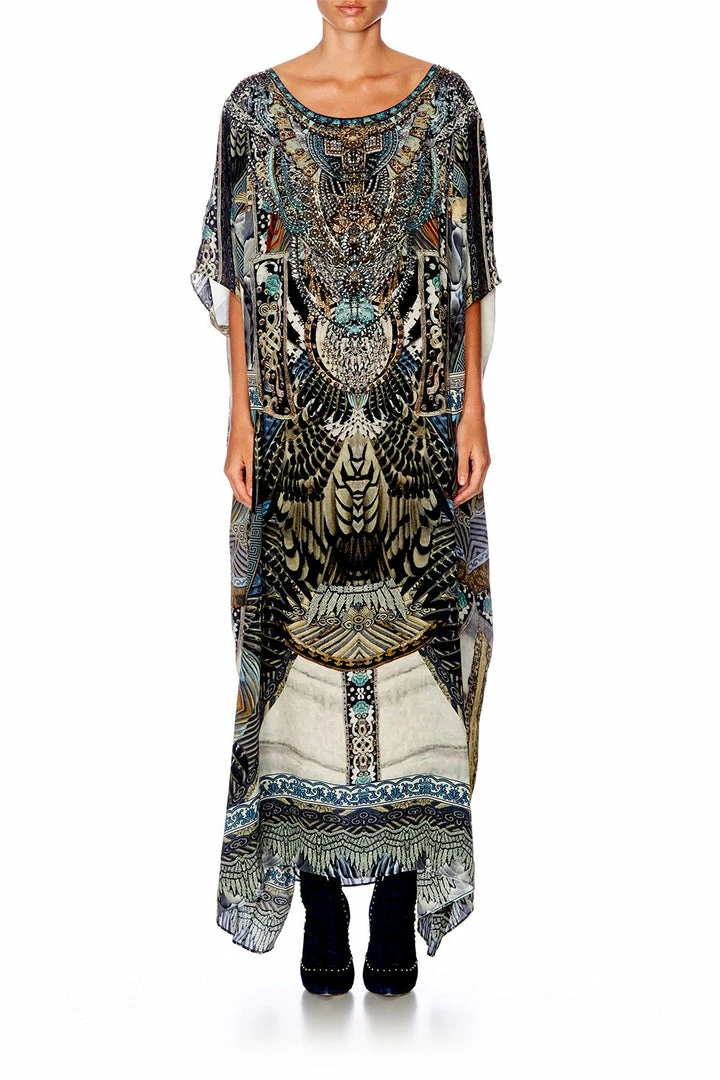 Camilla EBoutique (US) Resort ROUND NECK KAFTAN GIRL ON THE WING