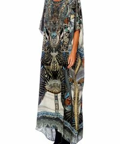 Camilla EBoutique (US) Resort ROUND NECK KAFTAN GIRL ON THE WING