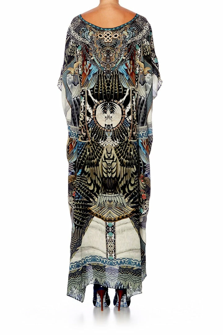 Camilla EBoutique (US) Resort ROUND NECK KAFTAN GIRL ON THE WING