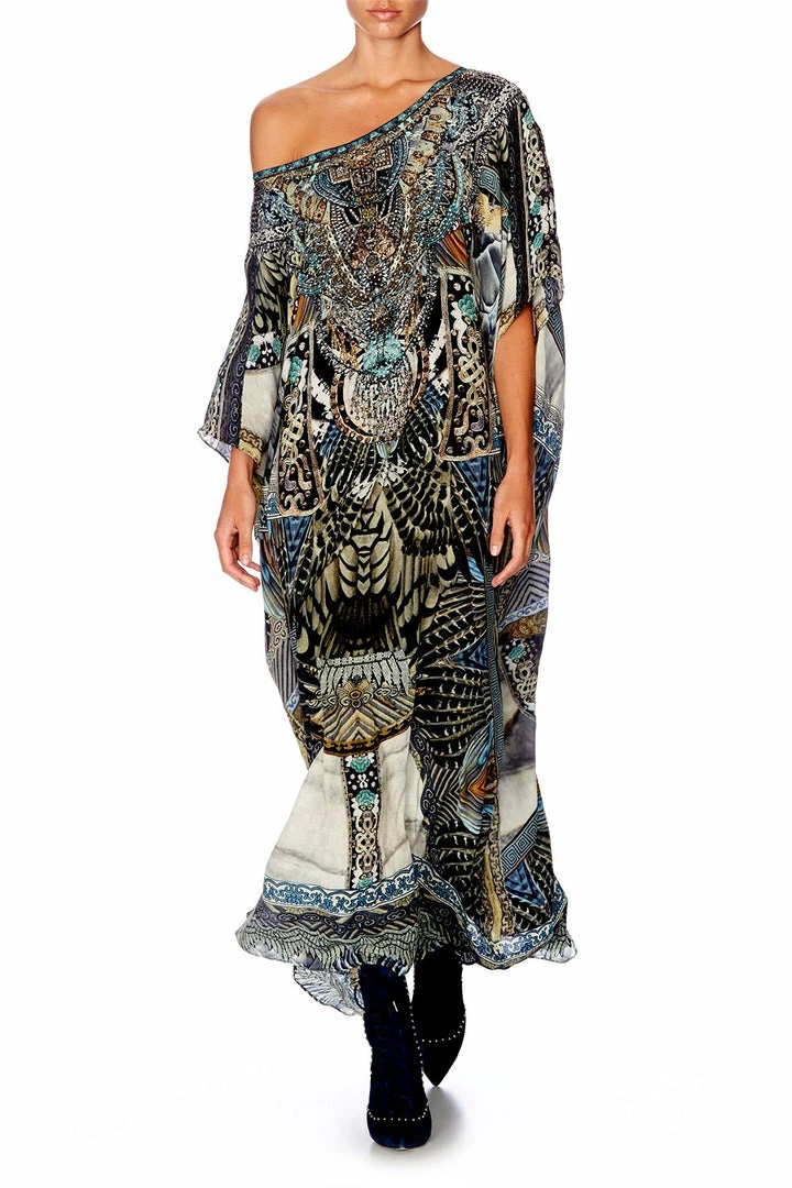 Camilla EBoutique (US) Resort ROUND NECK KAFTAN GIRL ON THE WING