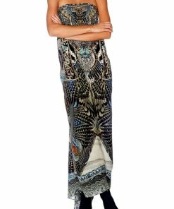 Camilla EBoutique (US) Resort ROUND NECK KAFTAN GIRL ON THE WING