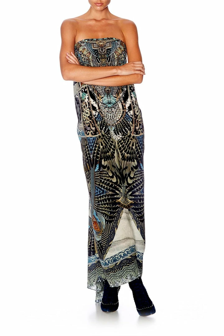 Camilla EBoutique (US) Resort ROUND NECK KAFTAN GIRL ON THE WING