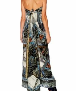 Camilla EBoutique (US) Resort ROUND NECK KAFTAN GIRL ON THE WING