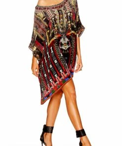 Camilla EBoutique (US) SHORT ROUND NECK KAFTAN IN A DALAI DAZE Resort